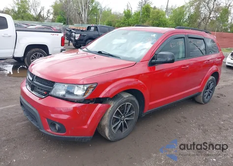 2018 Dodge Journey Sxt from USA, damaged, VIN 3C4PDCBG6JT529472